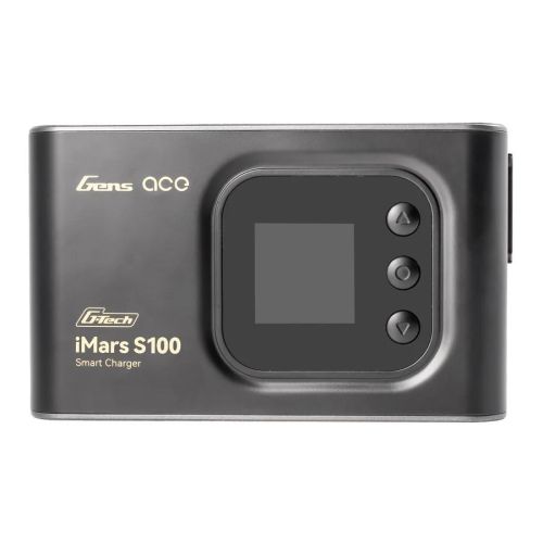 GEAS100-EB - GensAce iMars S100 G-Tech AC Balance RC Akkuladegeraet. Schwarz GENS ACE GEAS100-EB GEAS100-EB - GensAce iMars S100 G-Tech AC Balance RC Akkuladegeraet. Schwarz GENS ACE GEAS100-EB