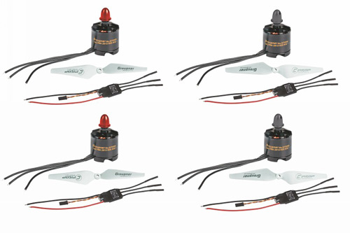 GRP-16550.4 - Multicopter Antriebsset - 330er bis 500er Copter Graupner GRP-16550.4 GRP-16550.4 - Multicopter Antriebsset - 330er bis 500er Copter Graupner GRP-16550.4