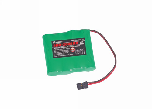 GRP-2495.4F - NiMH Akku 4NH-2600TX_RX RTU flach Graupner GRP-2495.4F GRP-2495.4F - NiMH Akku 4NH-2600TX_RX RTU flach Graupner GRP-2495.4F