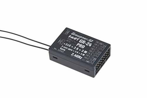GRP-33583 - Empfaenger GR-24 HoTT (3xG_3A_3M_Vario) Graupner GRP-33583 GRP-33583 - Empfaenger GR-24 HoTT (3xG_3A_3M_Vario) Graupner GRP-33583