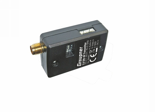 GRP-S8460 - 5.8GHz 22-Kanal 25mW AV FPV Sender Graupner GRP-S8460 GRP-S8460 - 5.8GHz 22-Kanal 25mW AV FPV Sender Graupner GRP-S8460