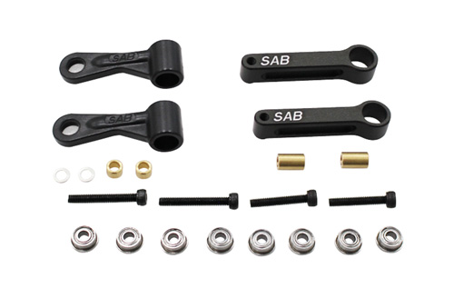 H0204-BM-S - Alu Anlenkungshebel Set (Matt Schwarz) - Kraken 580 SAB H0204-BM-S H0204-BM-S - Alu Anlenkungshebel Set (Matt Schwarz) - Kraken 580 SAB H0204-BM-S