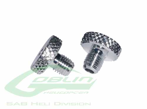 H0248-S - Alu Kabinenhaubenschrauben (2 Stk) 500 SAB H0248-S H0248-S - Alu Kabinenhaubenschrauben (2 Stk) 500 SAB H0248-S