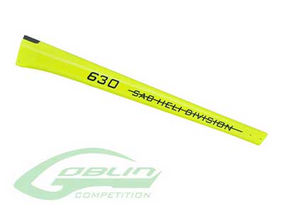 H0363-S - CFK Heckrohr gelb Goblin 630 Competition SAB H0363-S H0363-S - CFK Heckrohr gelb Goblin 630 Competition SAB H0363-S