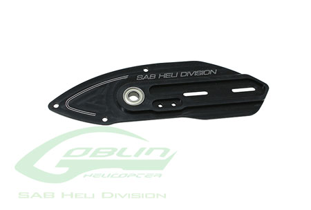 H0444-S - Alu Heckrotor Seitenplatte - Goblin Urukay SAB H0444-S