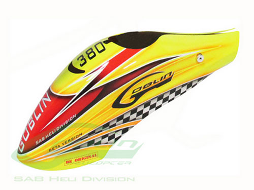 H0558-S - GFK Airbrushhaube Gelb Orange - Goblin 380 SAB H0558-S H0558-S - GFK Airbrushhaube Gelb Orange - Goblin 380 SAB H0558-S