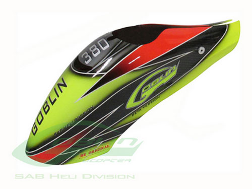 H0560-S - GFK Airbrushhaube Gelb Sport - Goblin 380 SAB H0560-S H0560-S - GFK Airbrushhaube Gelb Sport - Goblin 380 SAB H0560-S
