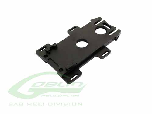 H0606BM-S - Aluminium Main Support SR Black Matte - Comet SAB H0606BM-S