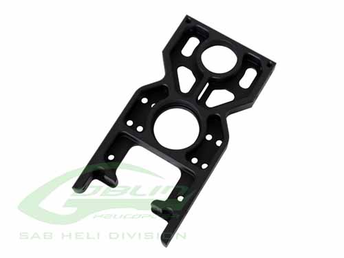 H0607BM-S - Aluminium Top Plate SR Black Matte - Comet SAB H0607BM-S