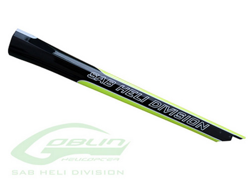 H0815-S - SAB Carbon Heckrohr Gelb _ Schwarz - Goblin 420 H0815-S H0815-S - SAB Carbon Heckrohr Gelb _ Schwarz - Goblin 420 H0815-S