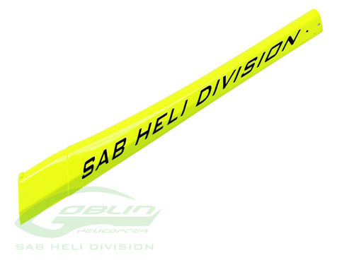 H0936-S - Carbon Heckrohr gelb - Fireball SAB H0936-S
