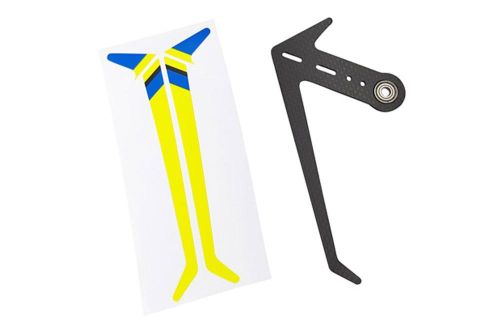 H1633-S - SAB CFK Heckrotorfinne mit Lager - RAW 420 H1633-S H1633-S - SAB CFK Heckrotorfinne mit Lager - RAW 420 H1633-S