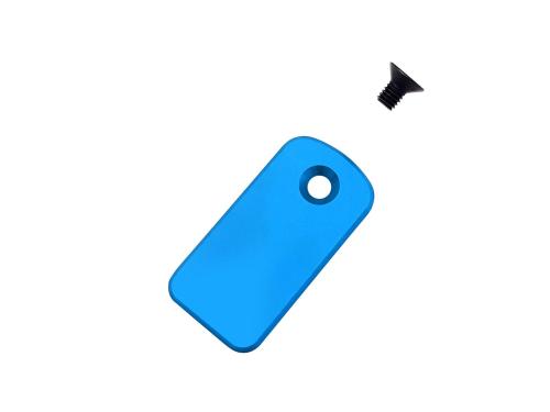 H1780-B-S - Seriennummernschild aus Aluminium. blau SAB H1780-B-S H1780-B-S - Seriennummernschild aus Aluminium. blau SAB H1780-B-S