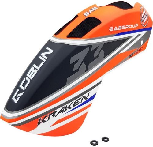 H2101-S - SAB CARBON HAUBE ORANGE _ BLAU - KRAKEN 580 H2101-S H2101-S - SAB CARBON HAUBE ORANGE _ BLAU - KRAKEN 580 H2101-S