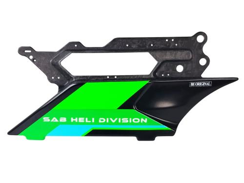 H2337-S - Geschmiedeter CF-Seitenrahmen links (SX) SAB H2337-S H2337-S - Geschmiedeter CF-Seitenrahmen links (SX) SAB H2337-S