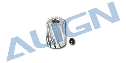 H45157 - Motorritzel. schraegverzahnt. M0.6. 12Z. 3.5mm Align H45157 H45157 - Motorritzel. schraegverzahnt. M0.6. 12Z. 3.5mm Align H45157