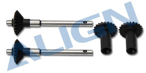 H45G002XXT - Hinteres Heckrotorgetriebe Starrantrieb Set Align H45G002XXT H45G002XXT - Hinteres Heckrotorgetriebe Starrantrieb Set Align H45G002XXT