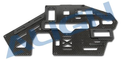 H50158 - 500PRO Chassis Seitenteil Carbon (L) _ 1.6mm Align H50158