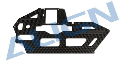 H50B016XXT - 500X Chassis Seitenteil Carbon (R) Align H50B016XXT