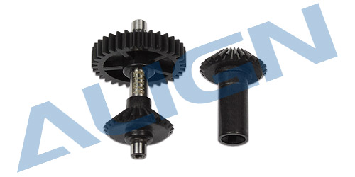 H50G013XXT - Vorderes Heckrotorgetriebe Starrantrieb M0.7 34Z Align H50G013XXT H50G013XXT - Vorderes Heckrotorgetriebe Starrantrieb M0.7 34Z Align H50G013XXT