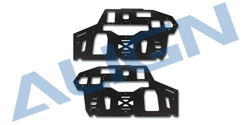 H55B003XXT - 550E PRO Chassis Seitenteil Carbon (2.0mm) Align H55B003XXT