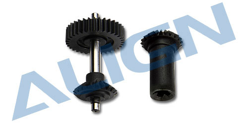 H60G002XXT - M0.8 Vorderes Heckrotorgetriebe Starrantrieb _ 34Z Align H60G002XXT H60G002XXT - M0.8 Vorderes Heckrotorgetriebe Starrantrieb _ 34Z Align H60G002XXT