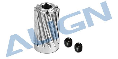 H70G011XXT - Motorritzel. schraegverzahnt 13Z (L27) Align H70G011XXT