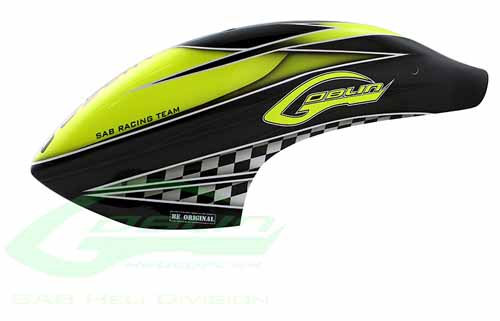 H9039-S - Airbrushhaube Vollcarbon. gelb_schwarz 630 SAB H9039-S H9039-S - Airbrushhaube Vollcarbon. gelb_schwarz 630 SAB H9039-S