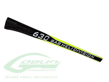 H9044-S - Vollcarbon Heckrohr Gelb _ Schwarz - Goblin 630 SAB H9044-S H9044-S - Vollcarbon Heckrohr Gelb _ Schwarz - Goblin 630 SAB H9044-S
