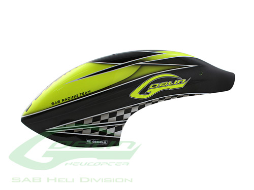 H9047-S - Vollcarbon Haube Gelb _ Schwarz - Goblin 770 SAB H9047-S H9047-S - Vollcarbon Haube Gelb _ Schwarz - Goblin 770 SAB H9047-S