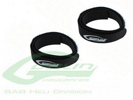 HA036-S - Velcro Akku Klettbaender 2 Stueck - Goblin 380 SAB HA036-S