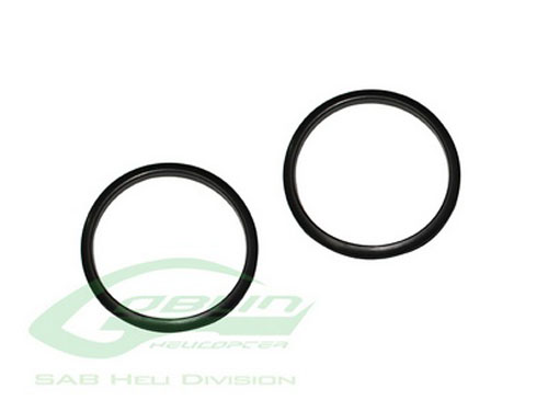 HA055-S - Haubengummi (2Stk) - Black Nitro SAB HA055-S HA055-S - Haubengummi (2Stk) - Black Nitro SAB HA055-S