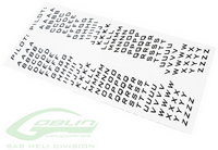 HA070-S - SAB AUFKLEBERSATZ Pilot. Buchstaben _ Letter Sticker HA070-S HA070-S - SAB AUFKLEBERSATZ Pilot. Buchstaben _ Letter Sticker HA070-S