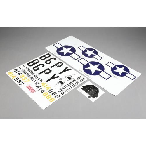 HAN477017 - Decal Sheet: P-51D 60cc HANGAR 9 HAN477017 HAN477017 - Decal Sheet: P-51D 60cc HANGAR 9 HAN477017