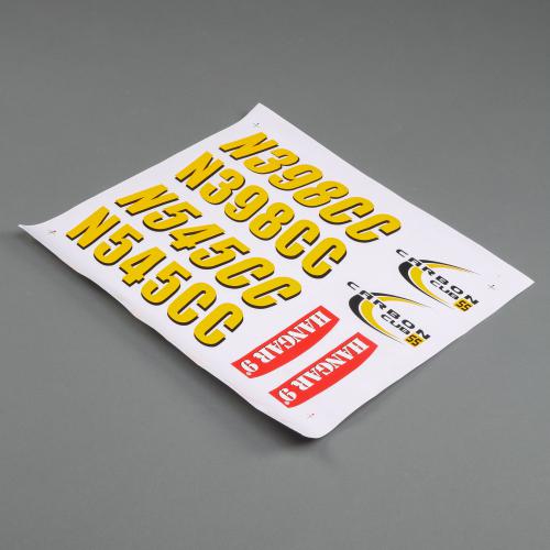 HAN506519 - Decal Sheet: Carbon Cub 15cc HANGAR 9 HAN506519 HAN506519 - Decal Sheet: Carbon Cub 15cc HANGAR 9 HAN506519