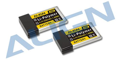 HBP05301 - 1S1P 3.7V 530mAh _ 20C Align HBP05301 HBP05301 - 1S1P 3.7V 530mAh _ 20C Align HBP05301