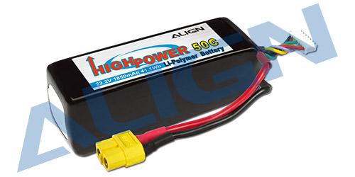 HBP18501 - 6S1P 22.2V 1850mAh_50C Align HBP18501