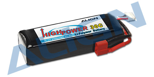 HBP22003 - Align 3S1P 11.1V 2200mAh 30C HBP22003 HBP22003 - Align 3S1P 11.1V 2200mAh 30C HBP22003