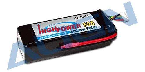 HBP33003 - Align 6S1P 22.2V 3300mAh_50C HBP33003