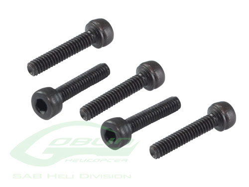 HC010-S - Innensechskantschraube M2x10mm (5 Stk) SAB HC010-S HC010-S - Innensechskantschraube M2x10mm (5 Stk) SAB HC010-S