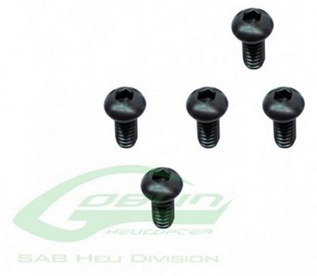 HC019-S - Linsenkopfschrauben M2.5x6 - Goblin 380 SAB HC019-S HC019-S - Linsenkopfschrauben M2.5x6 - Goblin 380 SAB HC019-S