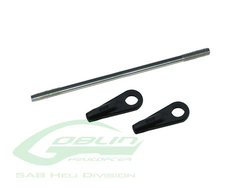 HC243-S - SAB Gas Anlenkgestaenge - Goblin Black Nitro HC243-S HC243-S - SAB Gas Anlenkgestaenge - Goblin Black Nitro HC243-S