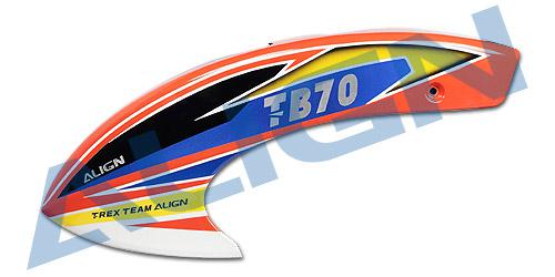 HCB7005T - TB70 lackierte Kabinenhaube - orange Align HCB7005T HCB7005T - TB70 lackierte Kabinenhaube - orange Align HCB7005T