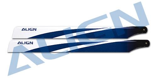 HD360B - 360mm Carbon Hauptrotorblaetter. blau Align HD360B HD360B - 360mm Carbon Hauptrotorblaetter. blau Align HD360B
