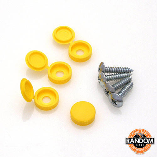 HDW-CAP-8-Y - Schrauben inkl. Abdeckungen gelb (Wandhalterung STC8_9000) Random Heli HDW-CAP-8-Y HDW-CAP-8-Y - Schrauben inkl. Abdeckungen gelb (Wandhalterung STC8_9000) Random Heli HDW-CAP-8-Y