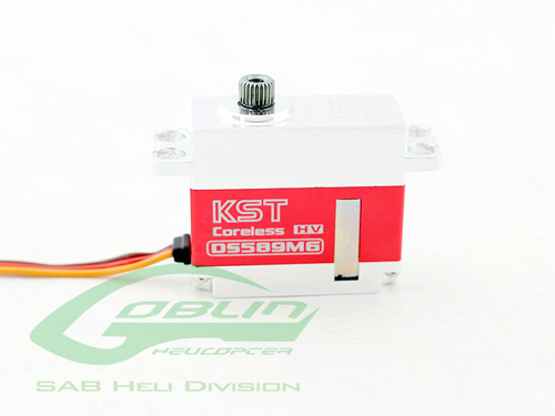 HE007 - KST DS589MG HV Mini Taumelscheiben Servo SAB HE007