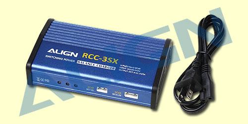 HEC3SX01 - RCC-3SX Ladegeraet mit integriertem Balancer Align HEC3SX01 HEC3SX01 - RCC-3SX Ladegeraet mit integriertem Balancer Align HEC3SX01