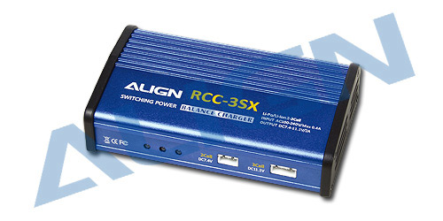 HEC3SX02 - RCC-3SX Balancer Ladegeraet 2-3S LiPo Align HEC3SX02