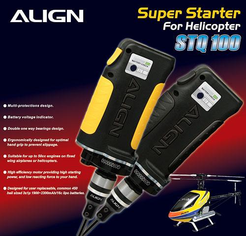 HFSSTQ06 - Super Starter (Helicopter) schwarz Align HFSSTQ06