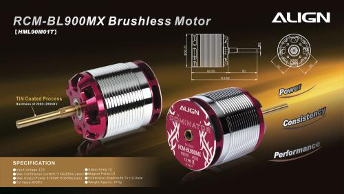 HML90M01 - 900MX Brushless Motor(450KV_4535) Align HML90M01 HML90M01 - 900MX Brushless Motor(450KV_4535) Align HML90M01